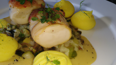 Poularde au riesling