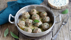 Boulettes de veau à la Fourme d'Ambert