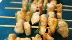 Brochettes de poulet glacées façon Terre Exotique