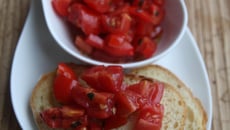 Bruschetta à la tomate traditionnelle