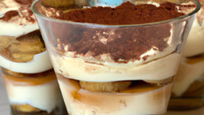 Tiramisu au carambar en verrines