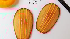 Madeleine au citron bergamote, vanille et poivre de Madagascar