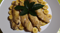 Poulet à la banane