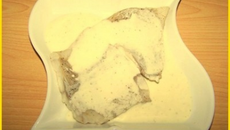 Lieu noir à la crème de Boursin