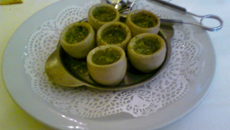 Escargots à la crème