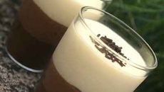 Verrines des trois mousses au chocolat