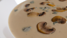 Velouté aux champignons rapide