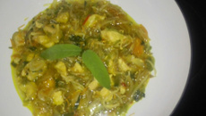 Poulet au riz et au curry