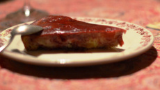 Gâteau moelleux pomme-griotte