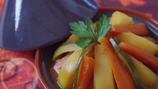 Tajine de légumes aux épices... pour faire venir le soleil !