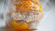 Pêche au thon au coulis de tomate