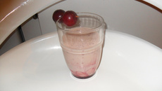 Frappé aux pêches maison