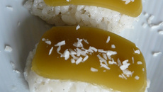 Sushis mangue et coco