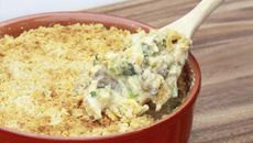 Chou vert à la crème de Saint Agur