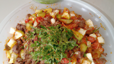 Salade de bœuf et papaye verte