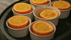 Oranges épicées à la vapeur...