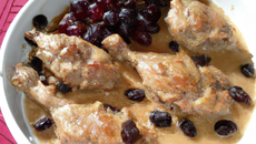 Cailles aux raisins au thermomix