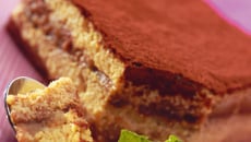 Tiramisu saveur tofou et rhum