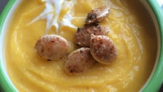 Velouté de citrouille au cumin