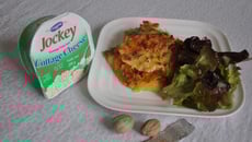 Gratin potiron de pommes de terre au cottagecheese