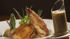 Le poulet bourbonnais à la moutarde de charroux