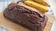 Banana bread au chocolat