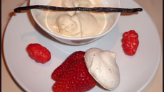 Glace à la vanille onctueuse