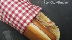 Hot-dog alsacien