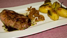 Magret de canard au Marsala