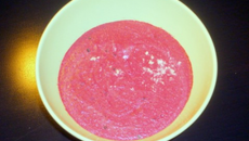 Mousse de betteraves