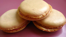 Macarons acidulés à la framboise