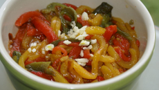 Poivrons à l'huile d'olive