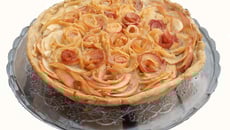 Tarte aux pommes allégée