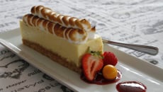 Cheesecake meringué