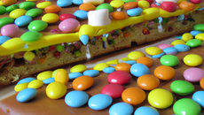 Gâteau aux Smarties