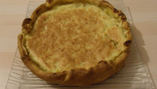 Tarte amandine aux pommes et pointe de cannelle