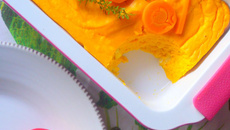 Flan de carottes Cantal et gruyère