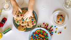 Cookies aux M&M's maison