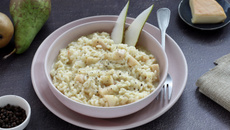 Risotto à la poire et au Munster