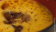 Velouté potiron, marrons et Kiri