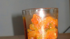 Verrine de poivrons à la tomates