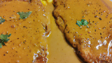 Escalope de porc à la moutarde