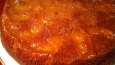 Gâteau aux pommes caramélisées