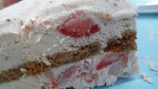 Terrine de fraises aux spéculoos et mascarpone