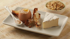 Lanquetot'coq et ses mouillettes de beurre frais