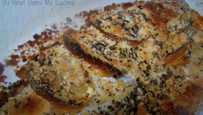 Daurade grise au citron, basilic, huile d'olive & scrocchiarelle