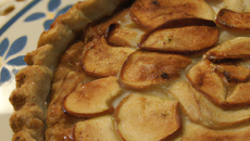 Tarte aux pommes à la crème de cassonade