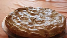 Tourte aux légumes, courge, carotte, poireaux et ...topinambours.