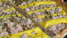 Tarte au thon et moutarde