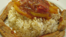 Escalopes de jambon à la mexicaine